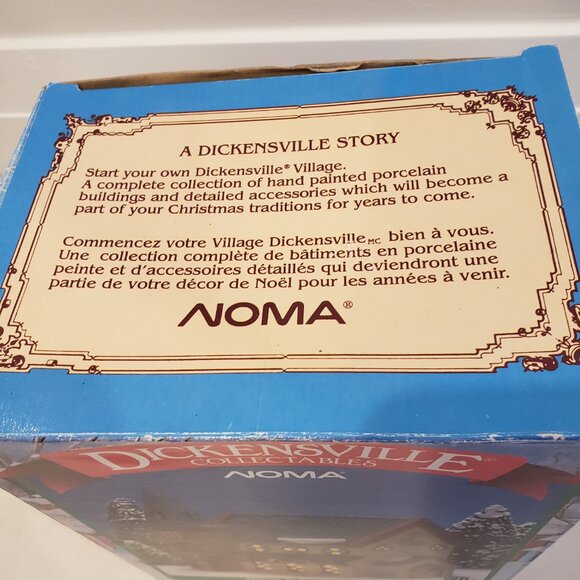 Noma Dickensville Collectables Collectables Christmas Village Porcelain Church - Picture 3 of 9